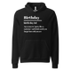 Birthday Fleece Pullover Hoodie