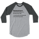 Immature 3/4 Raglan