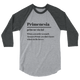 Primenesia 3/4 Raglan