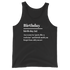Birthday Tank