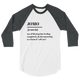 JOMO 3/4 Raglan