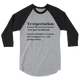Textpectation 3/4 Raglan