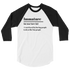 Immature 3/4 Raglan