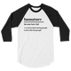 Immature 3/4 Raglan