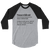Snaccident 3/4 Raglan