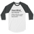 Snaccident 3/4 Raglan