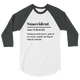 Snaccident 3/4 Raglan