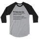 Primenesia 3/4 Raglan