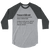 Snaccident 3/4 Raglan