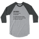 JOMO 3/4 Raglan