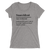 Snaccident Ladies Shirt