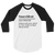 Snaccident 3/4 Raglan